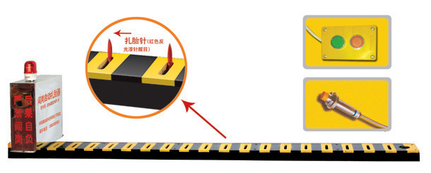 通山县V3嵌入式闯岗自动扎胎器/阻车器